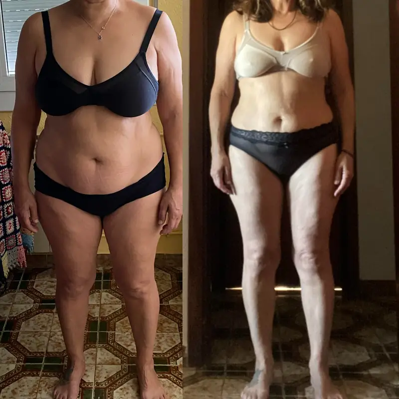 Cambio real: antes y después