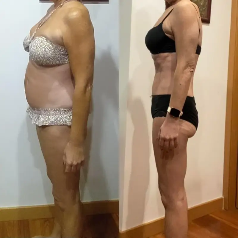 Cambio real: antes y después