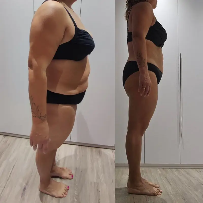 Cambio real: antes y después