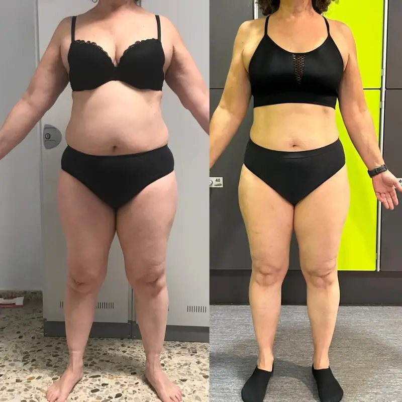 Cambio real: antes y después