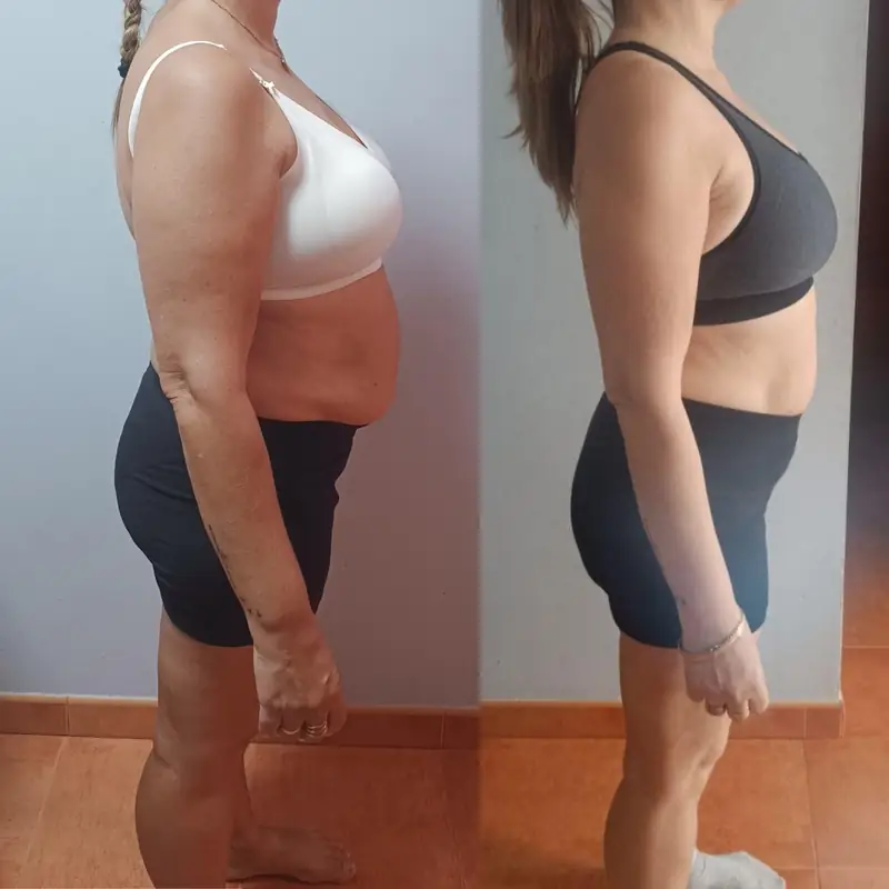Cambio real: antes y después