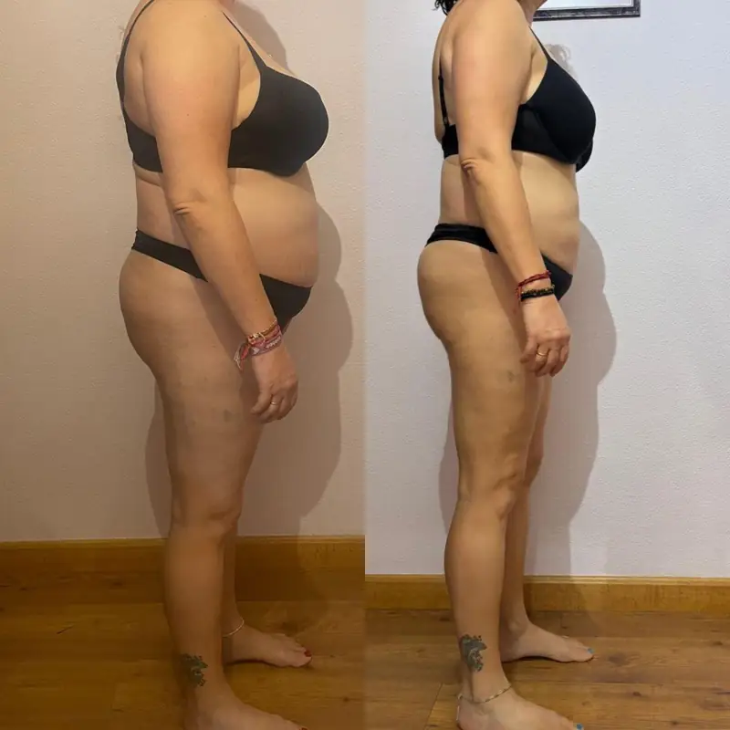 Cambio real: antes y después
