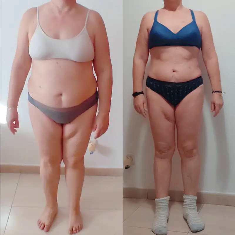 Cambio real: antes y después