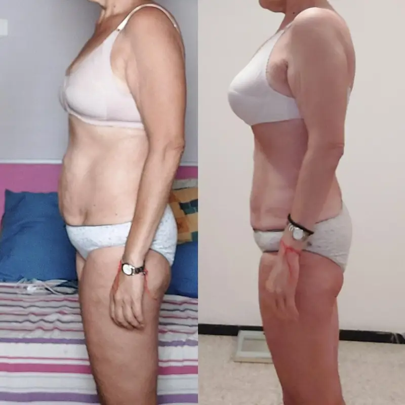 Cambio real: antes y después